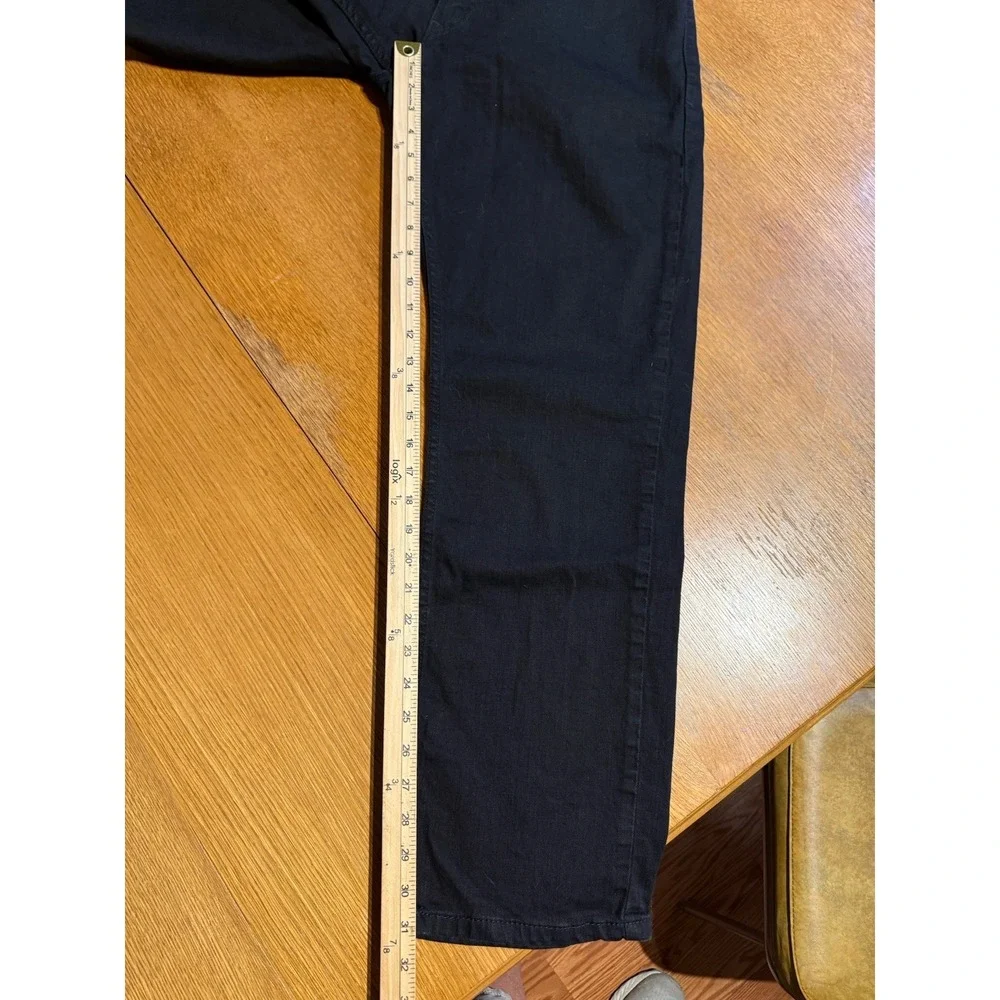 Levis 559 Jeans Mens 34x32 Black Dark Wash Relaxed Straight Stretch Denim Casual